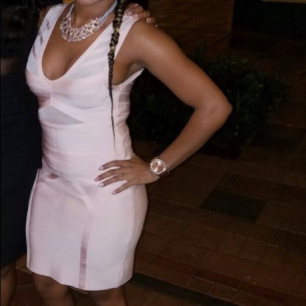 BEBE Blush pink skirt - Picture 6 of 6